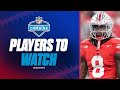 2026 NFL Draft Combine PLAYERS TO WATCH: Arvell Reese, Sonny Styles &amp; David Bailey 👀