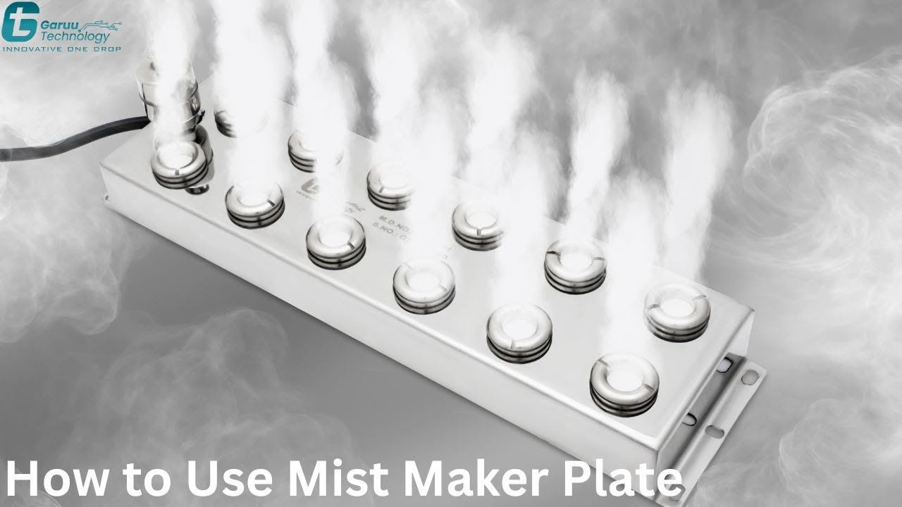 Ultrasonic mist maker plate #humidifier #garuu #innovation #moisturizer #mushroom #tea #mistmaker