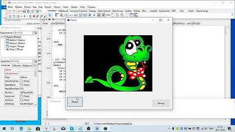 Змейка  на Паскале. Pascal Lazarus