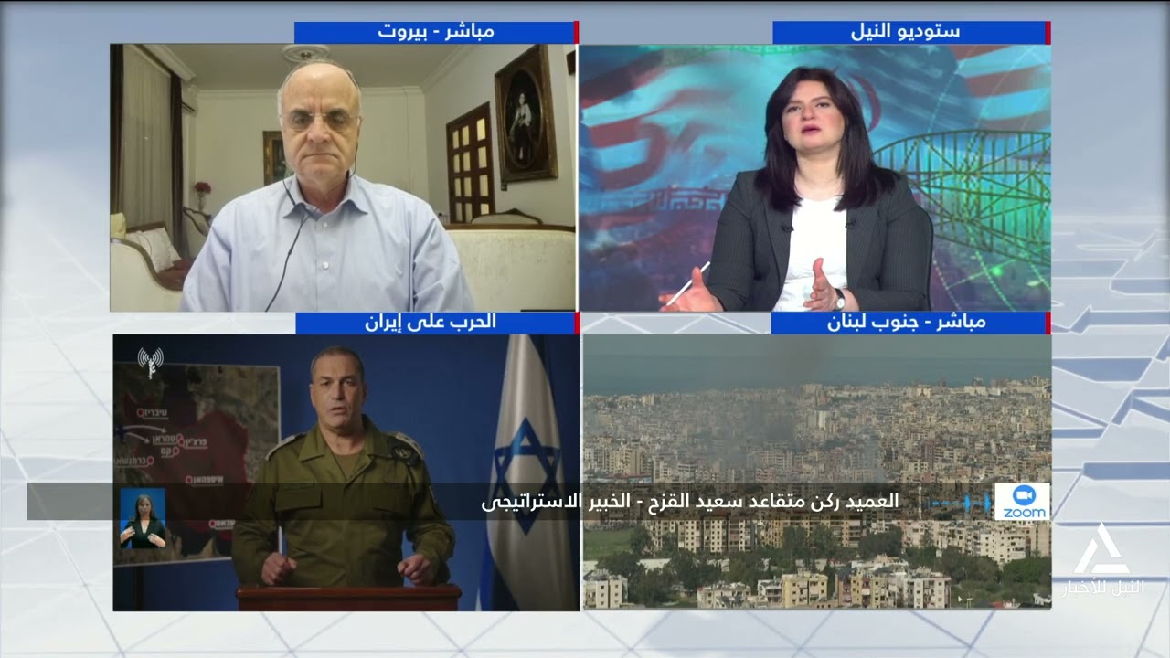 العميد ركن متقاعد سعيد القزح: بعد دخول حزب الله طرف فى الحرب فإن الأوضاع فى لبنان تصبح أكثر خطورة