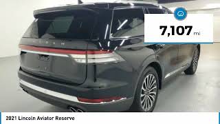2021 Lincoln Aviator N32586A