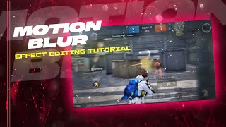 MOTION BLUR EFFECT Editing tutorial in Malayalam 🔥⚡(Android & ios)
