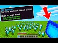 This RARE minecraft tool mines INFINITE DIAMONDS!