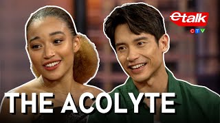 Amandla Stenberg & Manny Jacinto on Han Solo’s rizz, violins & ‘The Acolyte’ | Etalk Interview