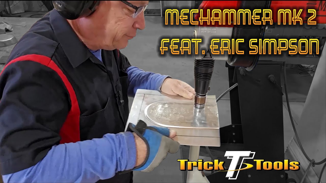 Mechammer Planishing Hammer Demonstration by Eric (Bart) Simpson