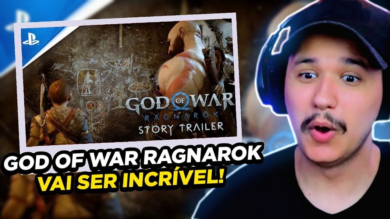 O TRAILER DE GOD OF WAR RAGNAROK ME DEIXOU MUITO EMPOLGADO!
