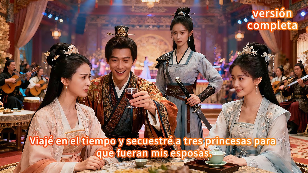Viajé en el tiempo y secuestré a tres princesas para que fueran mis esposas.#240206jfB2