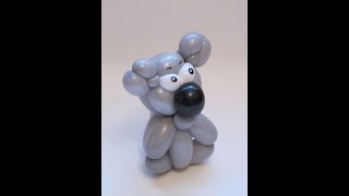 Koala Bear Balloon Tutorial - Video 38 - BalloonTube with Graham Lee