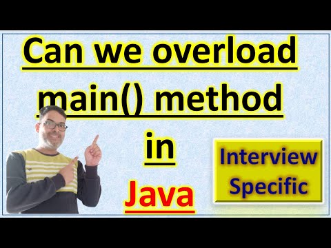 Can We Overload main() Method in Java ? | Pradeep Nailwal