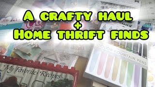Craft Haul - Dollar Tree, Five Below, Ollie's, home thrift finds 😊