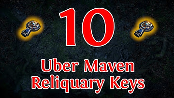 Opening 10 Shiny Reliquary Keys (Uber Maven Loot) - Path of Exile 3.23 - The Search for Progenesis