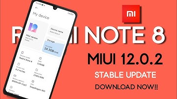 [Official] Redmi Note 8 MIUI 12 (Android 10) Update | MIUI 12.0.2.0 Update For Redmi Note 8 "CN"