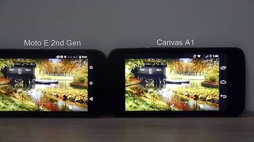 Moto E 2nd Gen Vs Canvas A1 Android One Review & Comparison