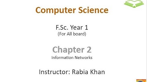 FSc Computer Science Book 1, CH 2, LEC 31: Overview of Chapter 02