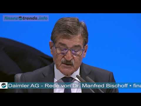 Daimler AG Hauptversammlung 2019   Rede Dr  Manfred Bischoff   Teil 2