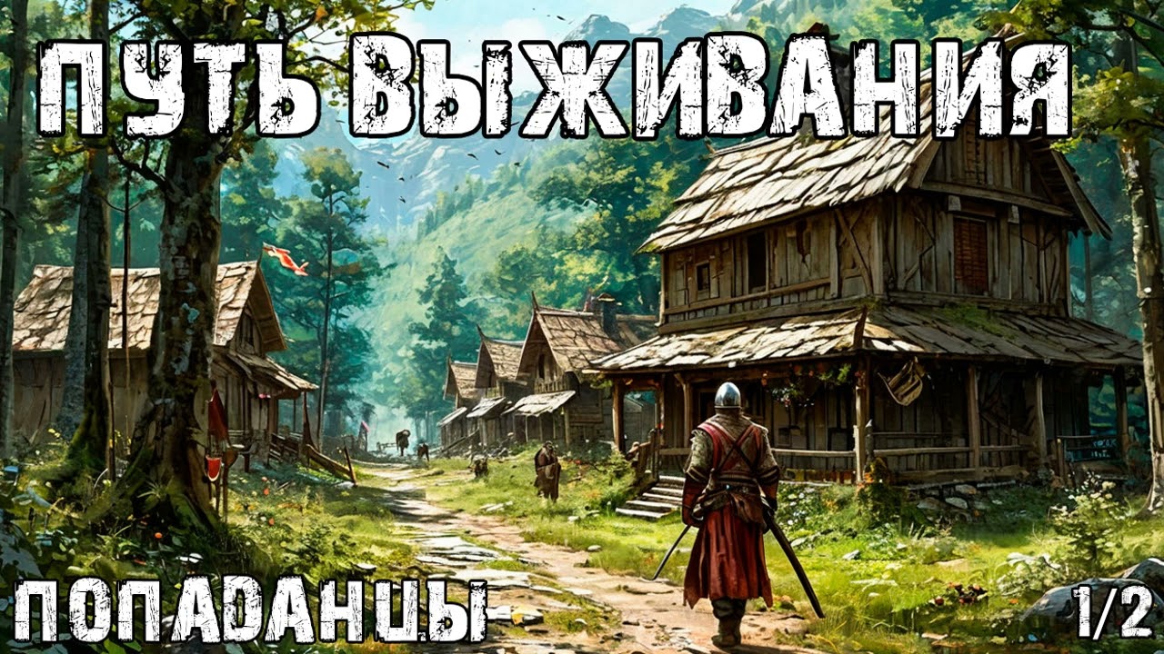 ПОЛНАЯ АУДИОКНИГА ПОПАДАНЦЫ: ПУТЬ ВЫЖИВАНИЯ. КНИГА 1 | 1/2