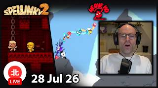 Spelunky 2 / Heave Ho 2 - 28 Jul 2026 - Unofficial Northernlion VOD