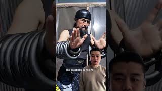 Famous Wudang Kungfu, using iron rings to practice arm strength #kungfuskills #martialarts Wealth