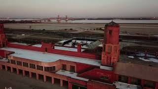 Jacob Riis Sunrise Aerial