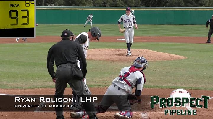 Ryan Rolison Prospect Video, LHP, University of Mi...
