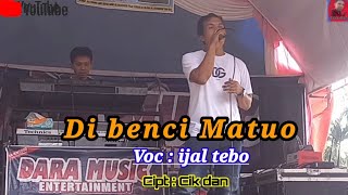 Dibenci mentuo live Dara music cipt.Cikdan