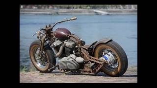 Old School Rusty Iron – Hardcore Suzuki VS1400 Intruder Umbau | Biker Schmiede Berlin