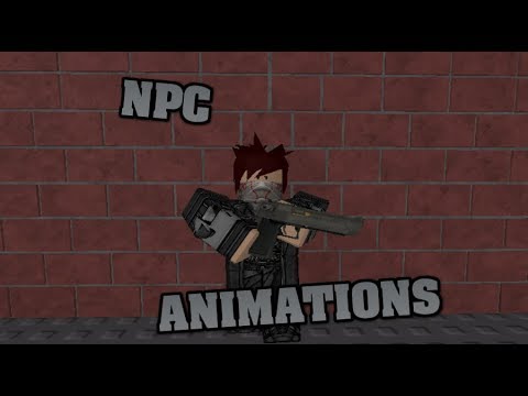Roblox Scripting How To Give Npcs Animations Youtube - roblox creepypasta npc