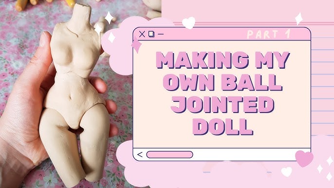 How to sculpt joints for ball-jointed dolls? — Nymphai Dolls