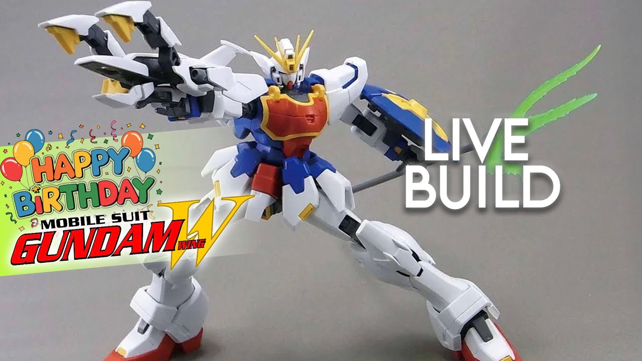 MG Gundam Shenlong LIVE BUILD!