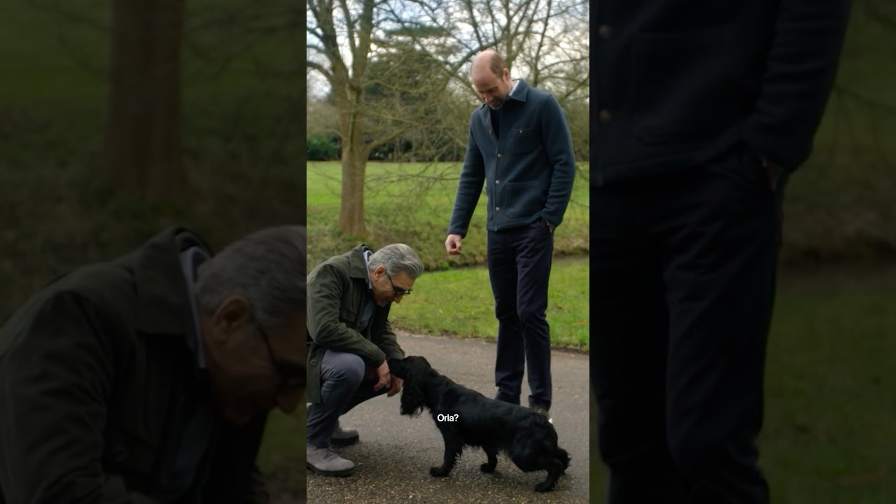 A very special guest greets Eugene. Oh, and The Prince of Wales is there, too 