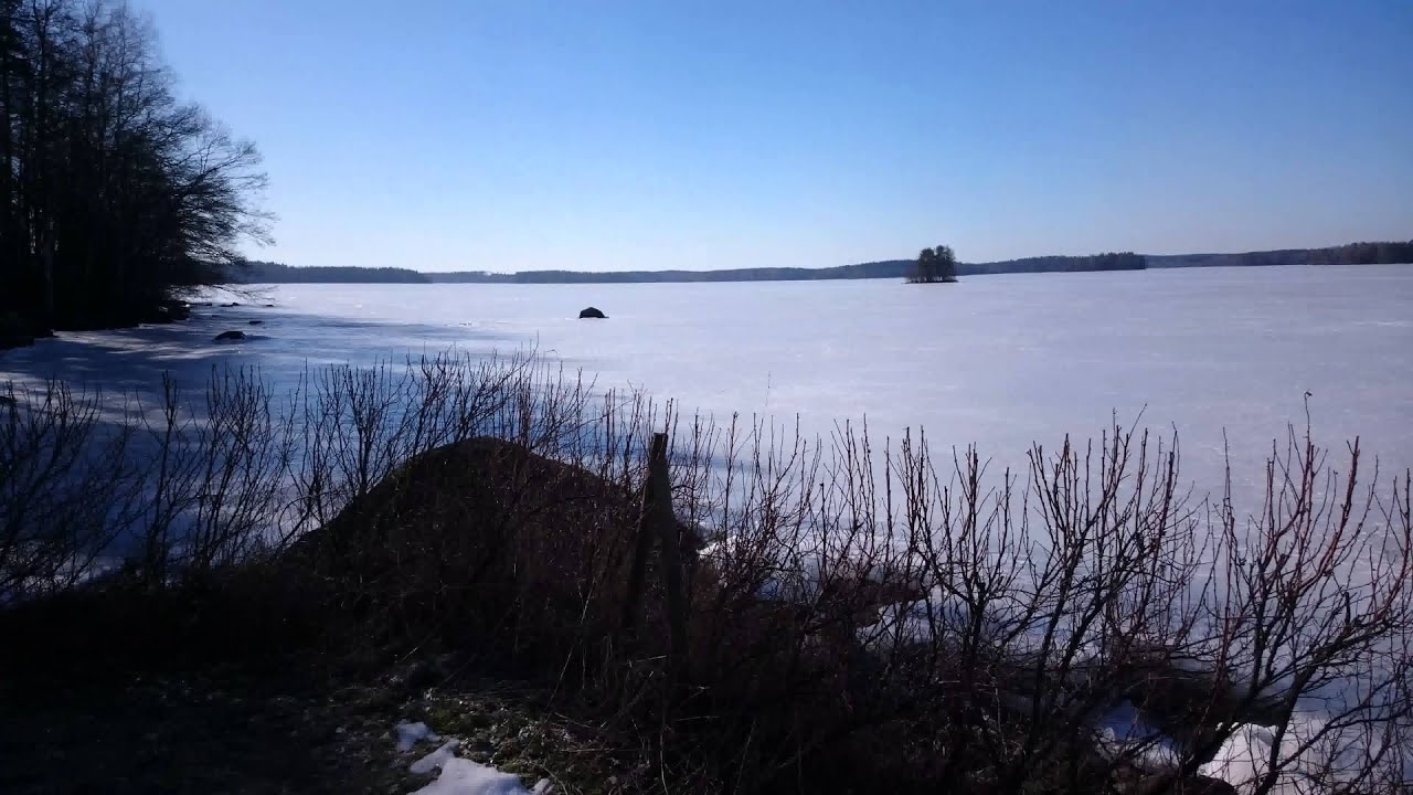 Frozen lake melting - 4K xperia z3