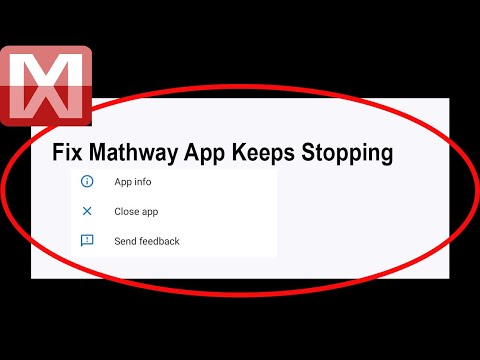 Fix Mathway App Keeps Stopping | Mathway App Crash Issue | Mathway App | PSA 24