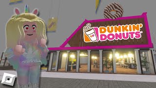 SCP 3008 | NAGBUILD KAMI NG DUNKIN' DONUTS with Aliyah  Roblox