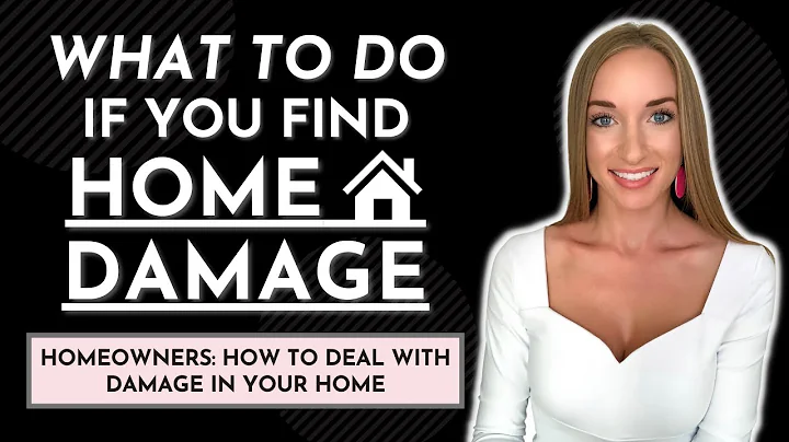 WHAT TO DO IF YOU FIND HOME DAMAGE / Homeowners: How to deal with damage in your home