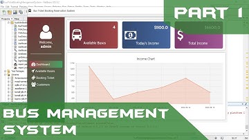 JavaFX Tutorial PART (1/3) - Bus Ticket Management System with SOURCE CODE