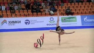 Elizabeth Mari Petrosyan (ARM)  ribbon  Grand Prix Moscow 2013