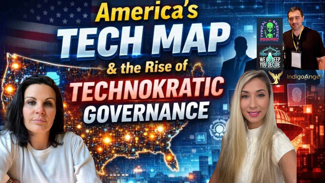🚨 America’s Tech Map & the Rise of Technocratic Governance 🚨