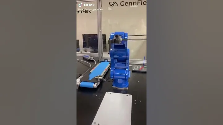 This trend is so cute we got our robots to do it!! #gennflex #robot #robotics #yaskawa #stem #viral