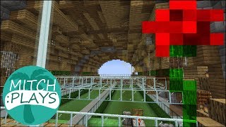 🌹 Easy/Automatic Flower Farm! - Mitch Plays Minecraft - Ep 429