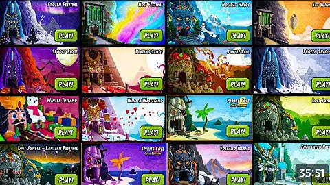 Temple Run 2 all maps update 2025