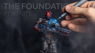 Creating THE FOUNDATION Skin with polymer clay – Fortnite Chapter 3