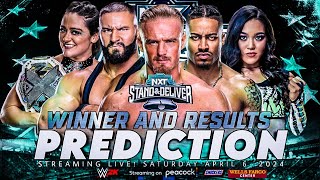 WWE NXT Stand And Deliver 2024 - Winners Prediction HD | Wrestle Freakin