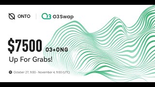 How to use O3Swap in ONTO