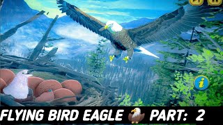 Flying Bird - Eagle 🦅 3D Simulator Game |  Part 2  | Gameplay For ( Android & iOS  ) screenshot 5