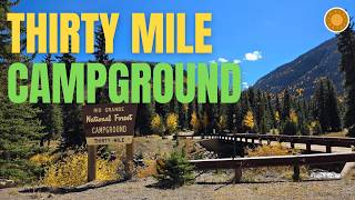 Thirty Mile Campground Drive-Through in Fall Colors | Rio Grande National Forest, CO