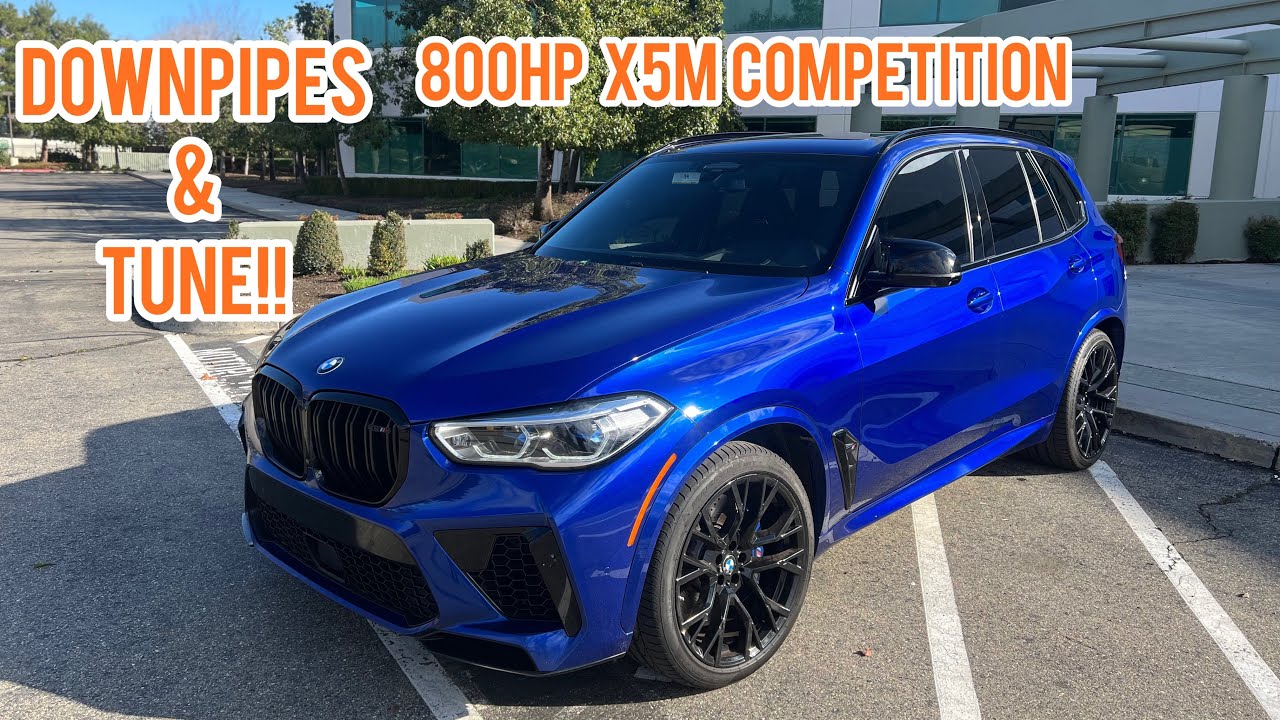 Внедорожник мощностью 800 л.с.?! BMW X5M COMPETITION получает даунпайпы и тюнинг