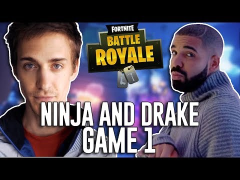 Ninja and Drake Play Duos!!! - Fortnite Battle Royale Gameplay - Game 1