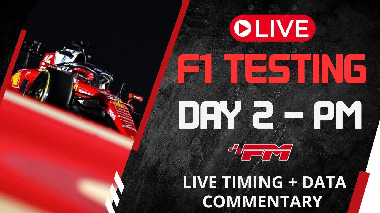 🔴 F1 2026 Bahrain Testing LIVE - Day 2, Timing & Telemetry + Live Updates