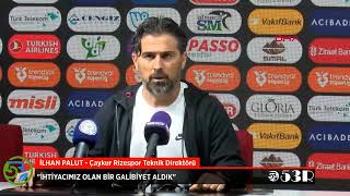 İlhan Palut Eksiğimiz Yeterince Net Gol Pozisyonu Üretememek Resimi