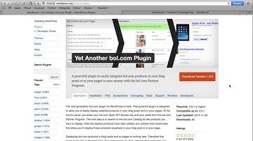 Aan de slag met de WordPress-plugin Yet Another bol.com Plugin (YAbP)